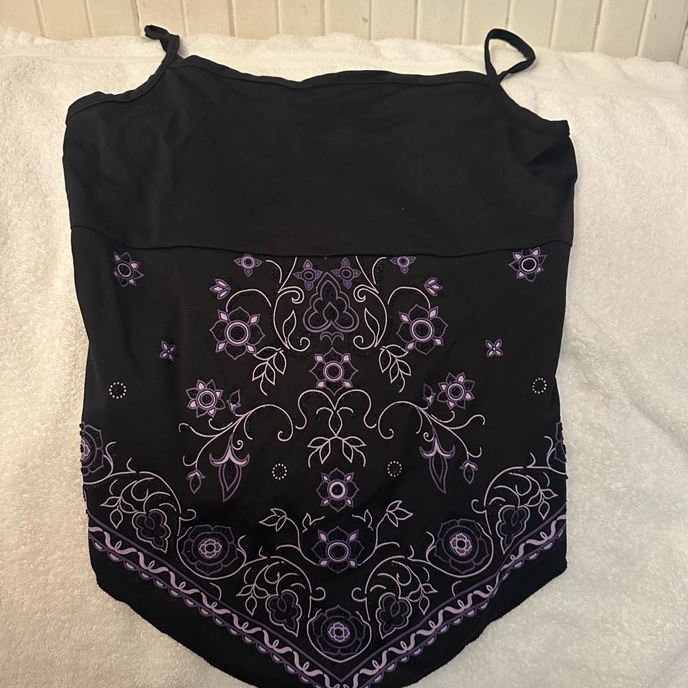 Hourglass Black Top